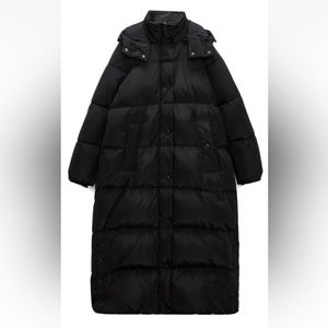 Zara Down Coat Size XXL New